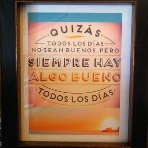 Motivational Picture Frame